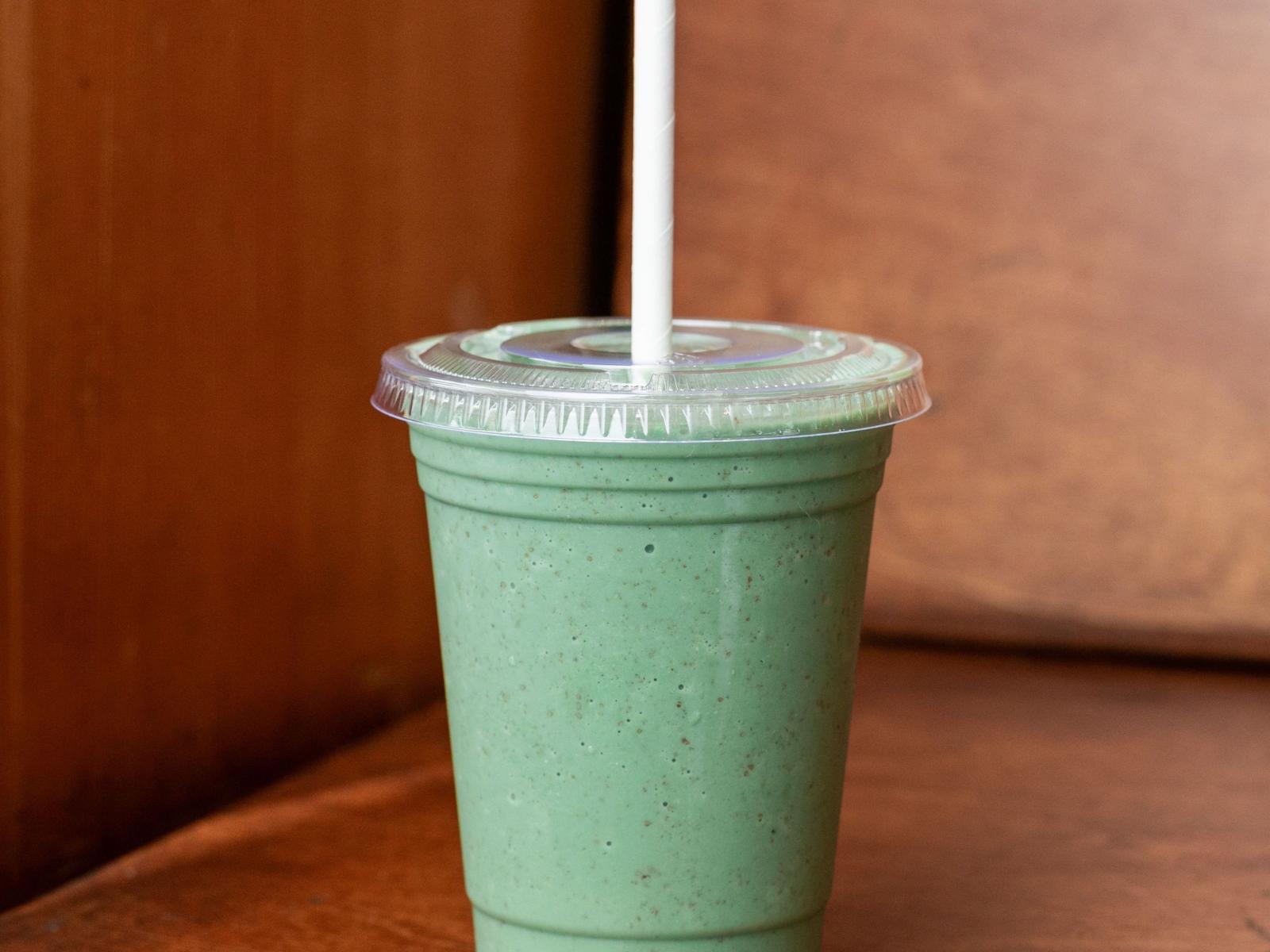Green Smoothie named The Warrior
