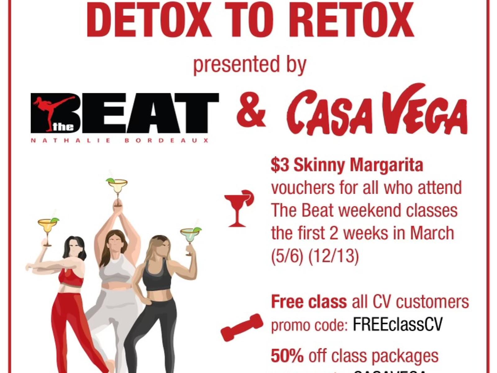 Main image for offer titled Detox to Retox with The Beat x Casa Vega