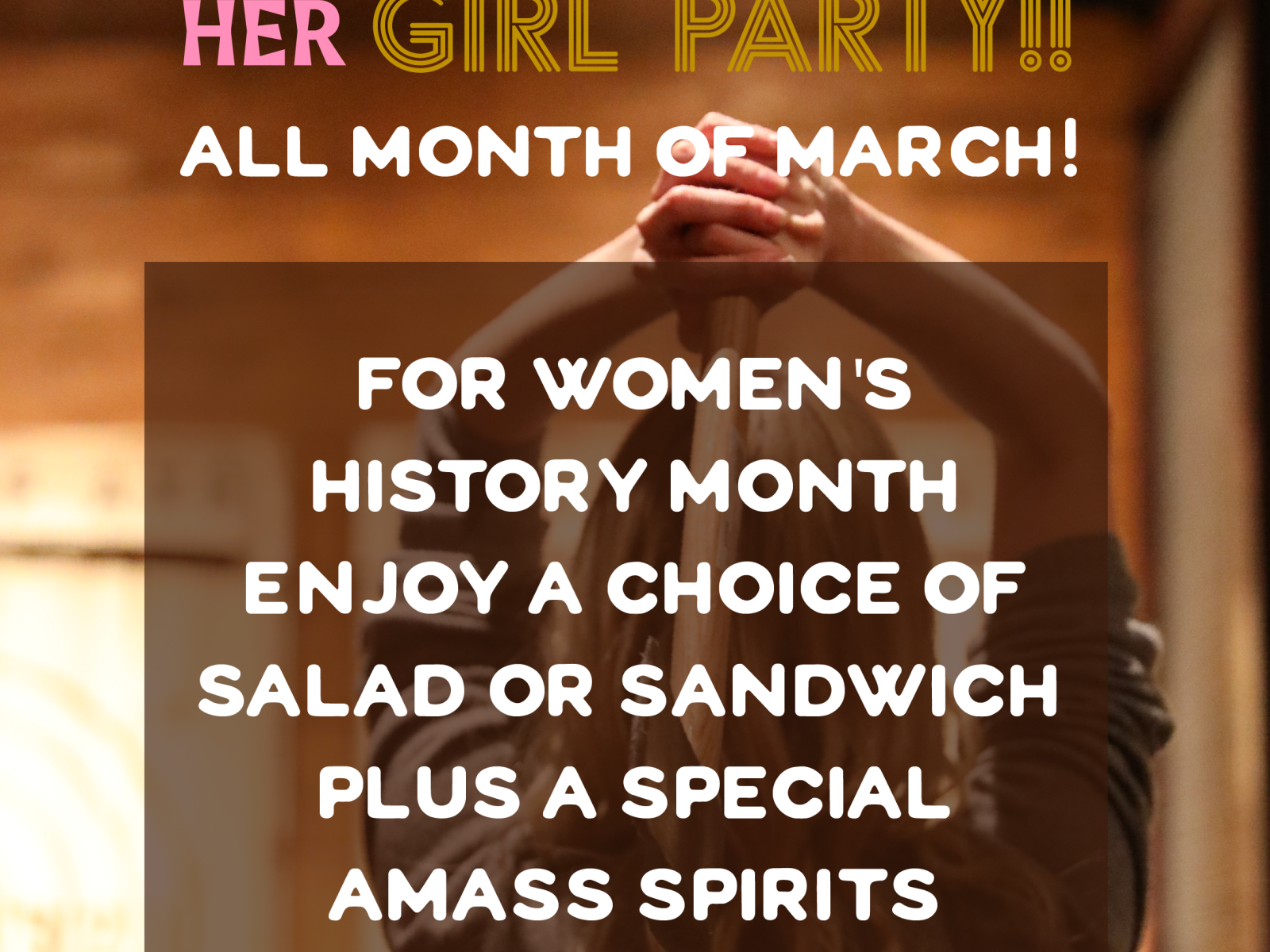 Main image for offer titled Mo's March Bad Axe Girl Party!: March 1-31