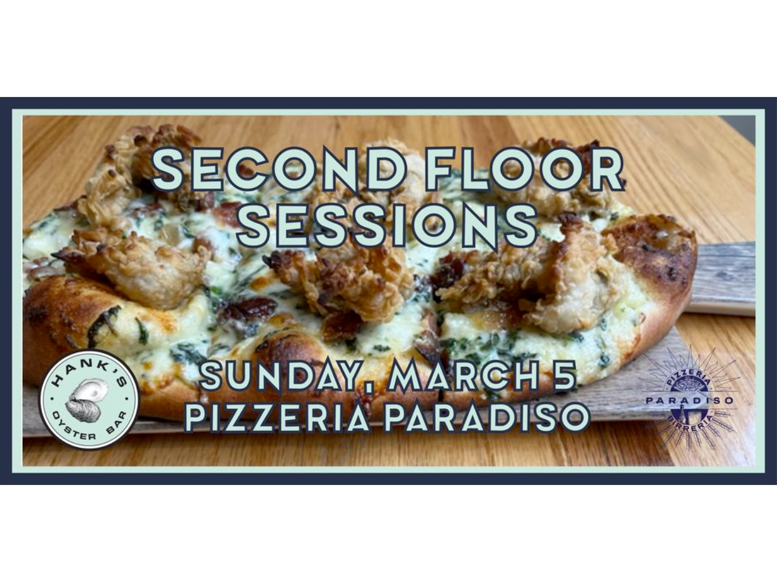 Main image for offer titled Second Floor Sessions: Hank's x Pizzeria Paradiso